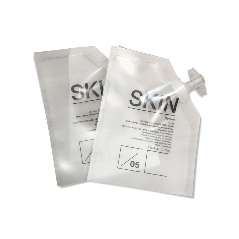 乳液小吸嘴袋爆款化妆品包装袋 3ML/5ML/10ML乳液小吸嘴袋 透明塑料液体包装袋