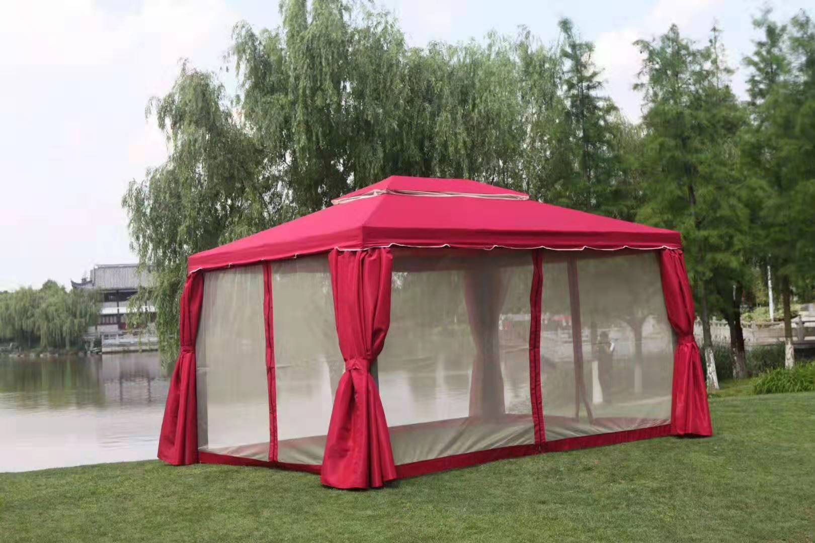 昆明罗马篷定制|四角尖顶篷订做|遮阳帐篷安装|推拉帐篷定制|太阳伞哪里好图片