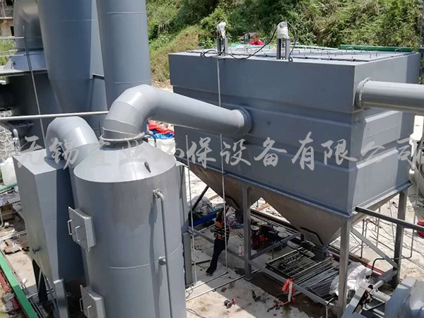 贵州某乡镇生活垃圾热解气化炉施工 安装工程项目实例图片