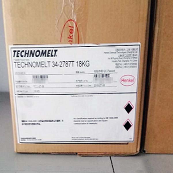 汉高TECHNOMELT 34-2787T覆膜纸箱封箱胶，耐高低温性能好