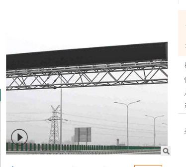 深圳市城市道路限高架 ETC门架供应商 板龙门架厂家图片