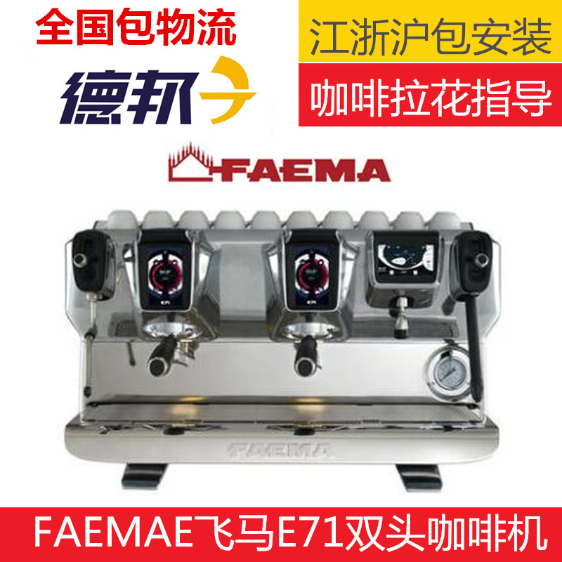 faema咖啡机 e71双头商用半自动咖啡机多锅炉