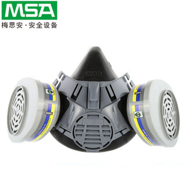 供应MSA梅思安半面罩过滤型呼吸器图片