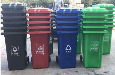 垃圾桶垃圾桶　小区垃圾桶　挂车塑料垃圾桶