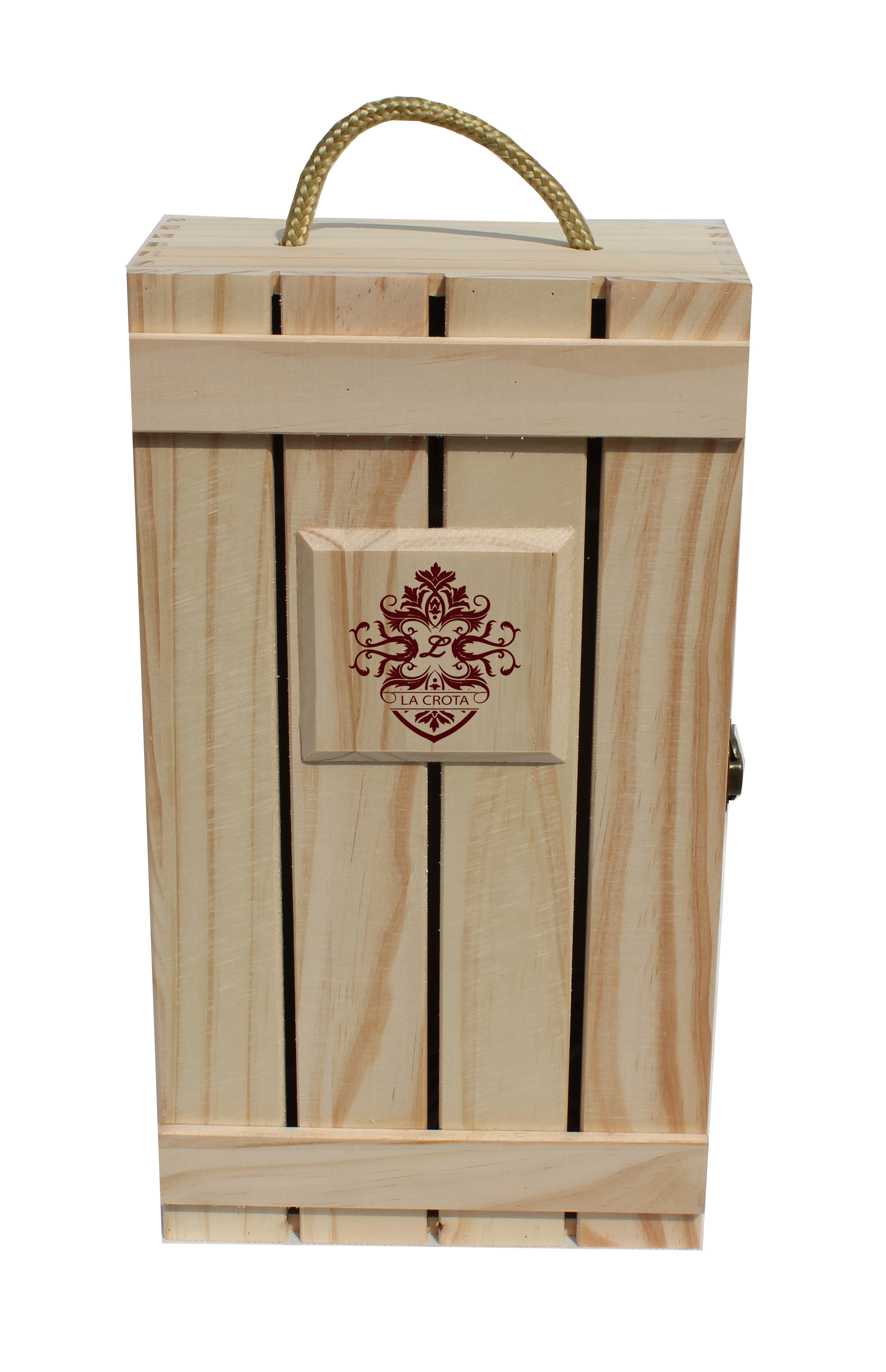松木酒盒松木酒盒 新款双支皮带松木酒盒