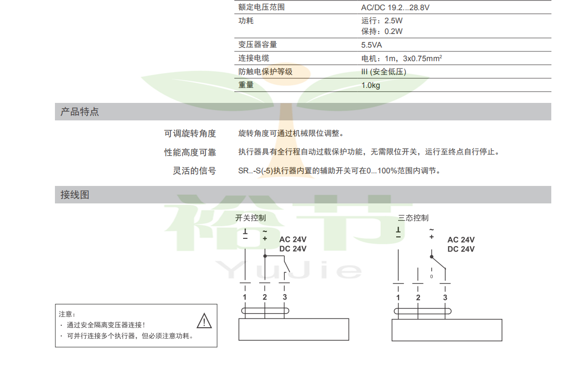 上海市SM7428厂家霍尼韦尔HONEYWELL进口球阀执行器 SM7428 球阀驱动器20NM开关型