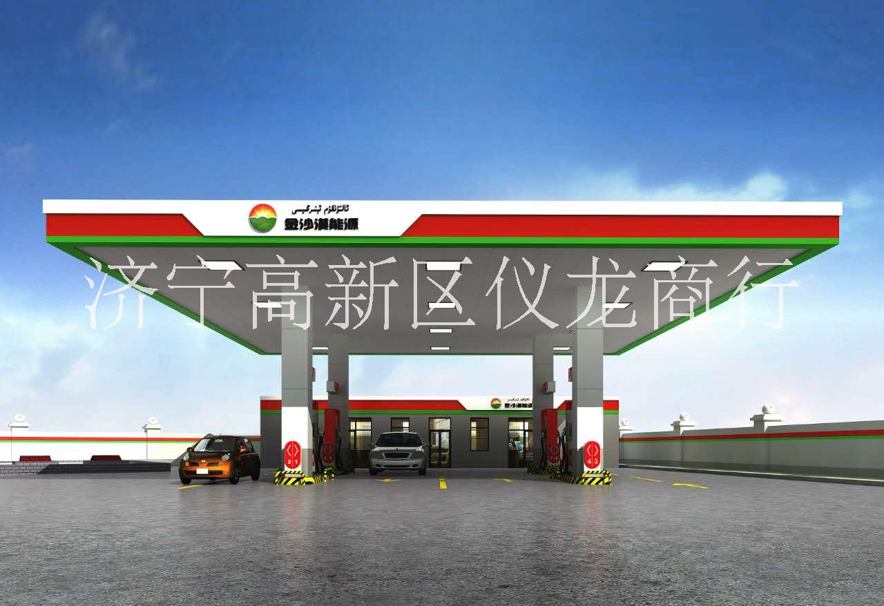上海加油站网架结构供应商山东隆顺批发