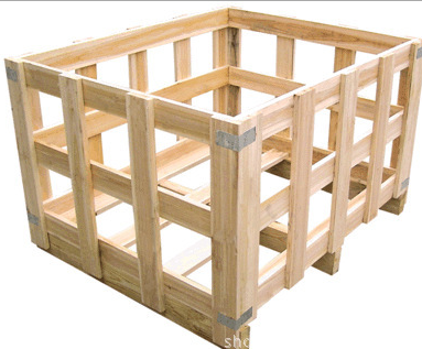 批量销售木质木箱 上海木箱 花格木箱 出口包装箱木托盘