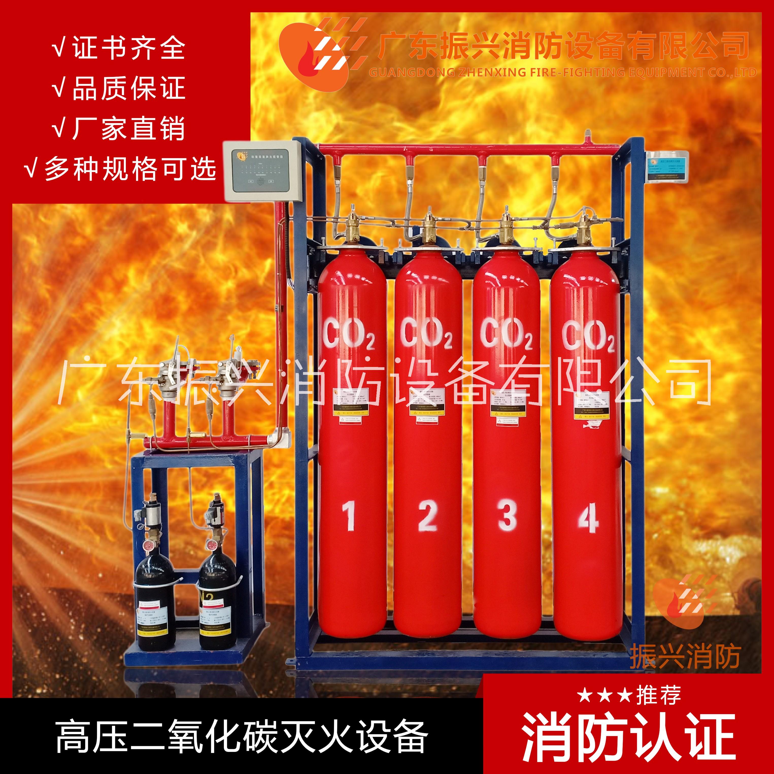高压气体二氧化碳 气体灭火装置系统