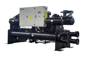 西屋康达满液式水源热泵机组汉钟螺杆式压缩机电机维修服务图片