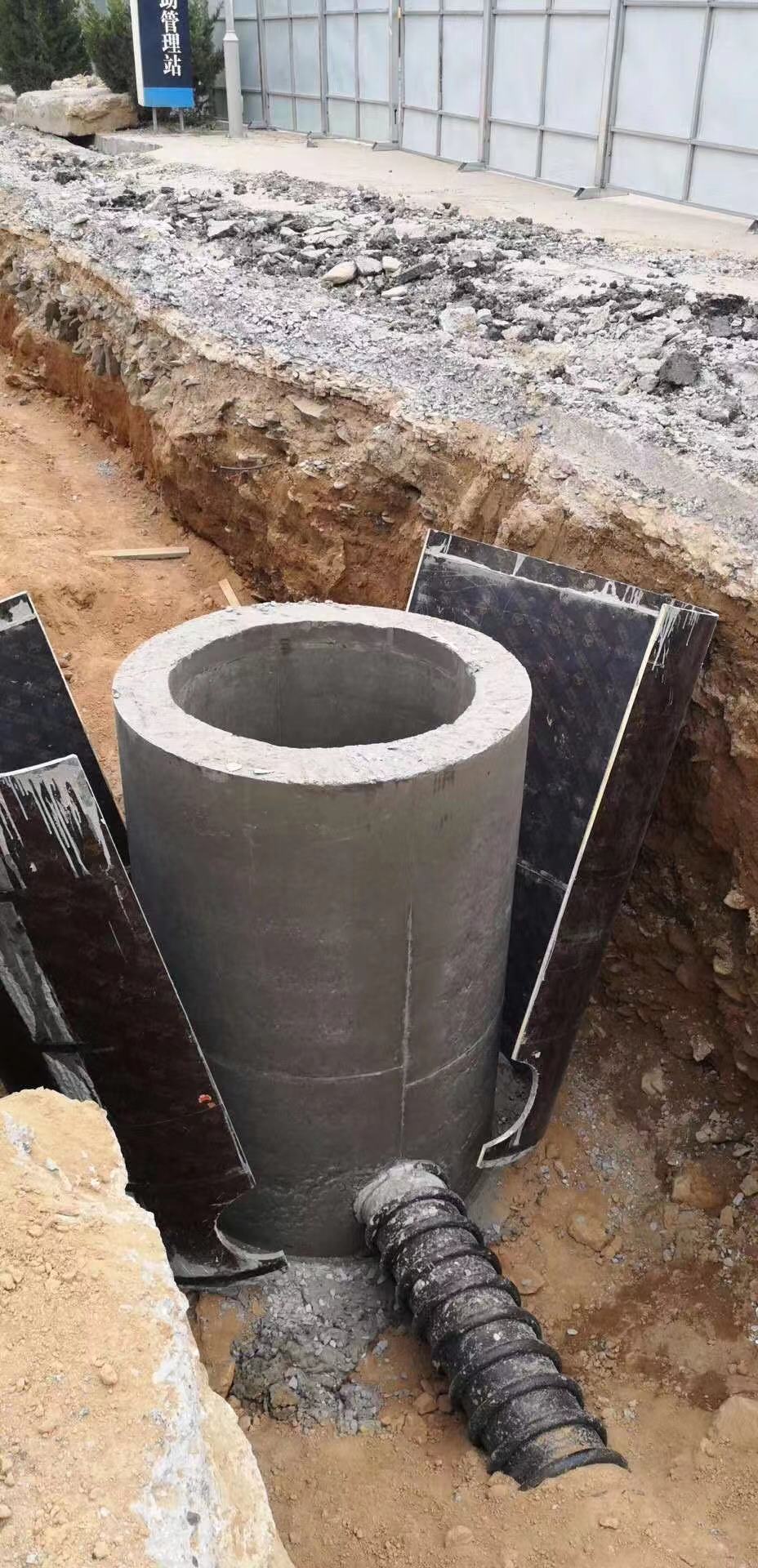 圆形混凝土检查井模板厂家 污水检查井模具