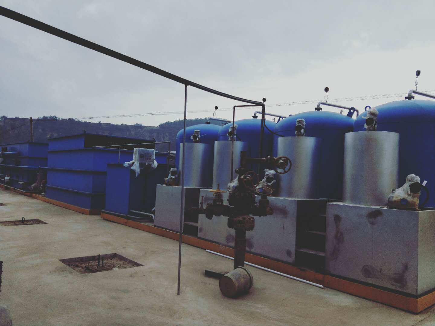 油泥废水处理设备撬装式油气田污水处理设备