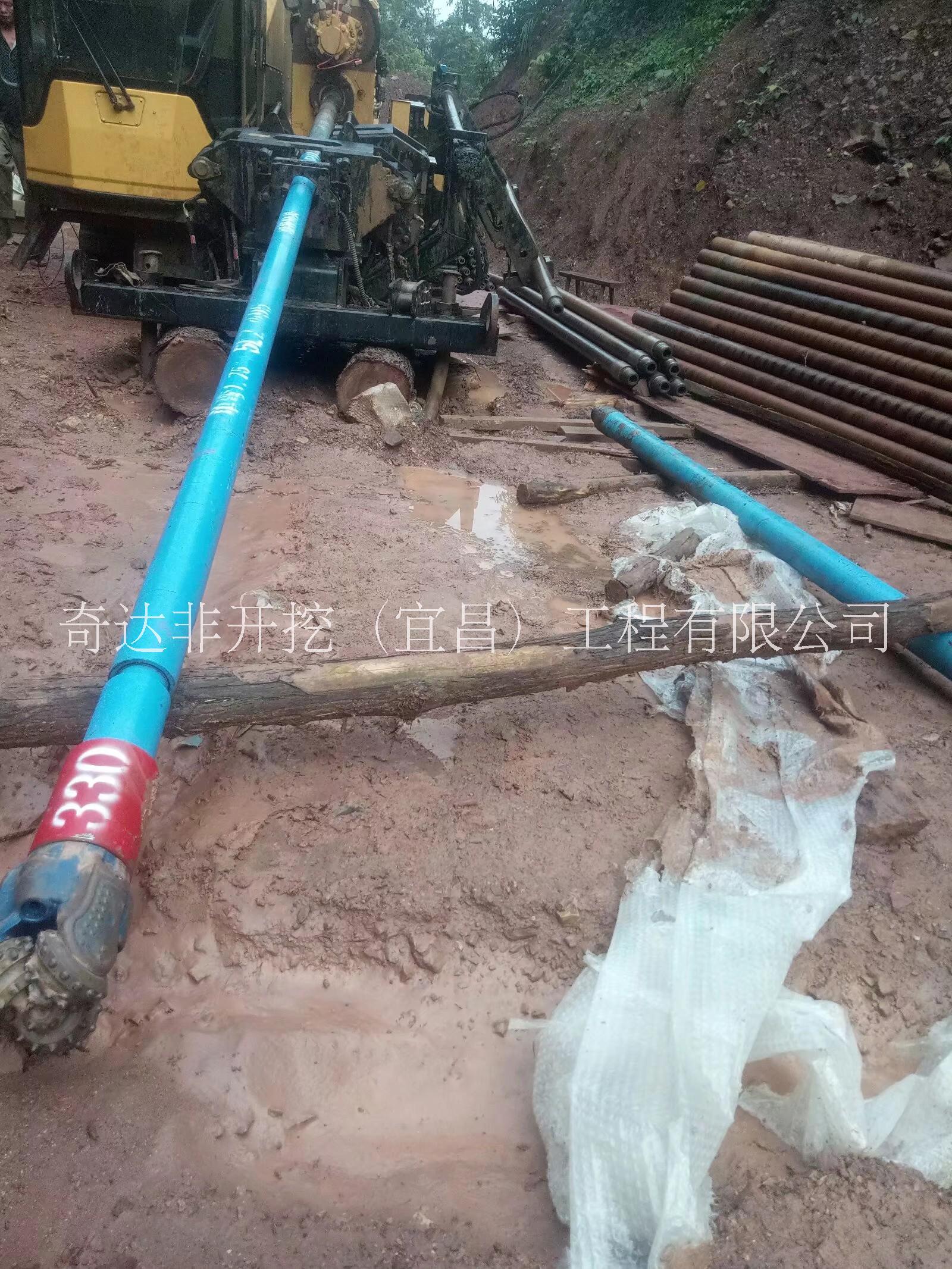 拖拉管 管道置换 水平定向钻 非开挖铺管