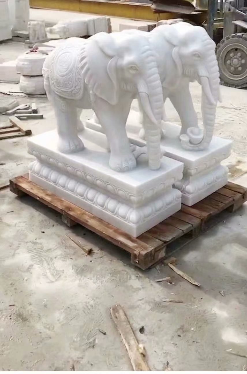 济宁市各种石雕大象厂家