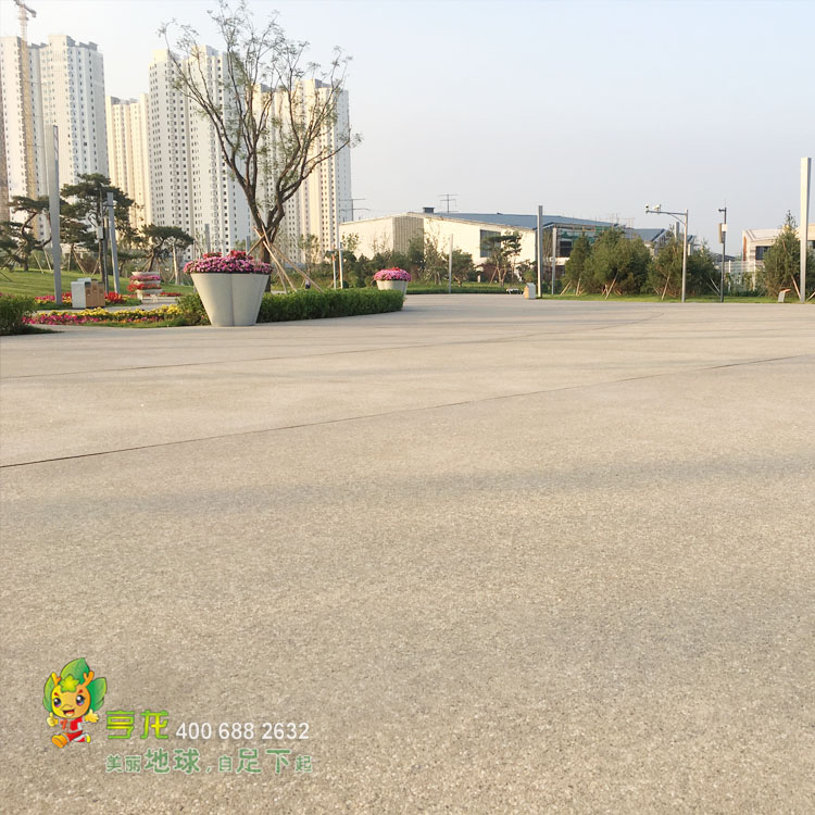 砾石聚合物混凝土价钱技术服务上海亨龙环保科技厂家 砾石聚合物混凝土材料图片