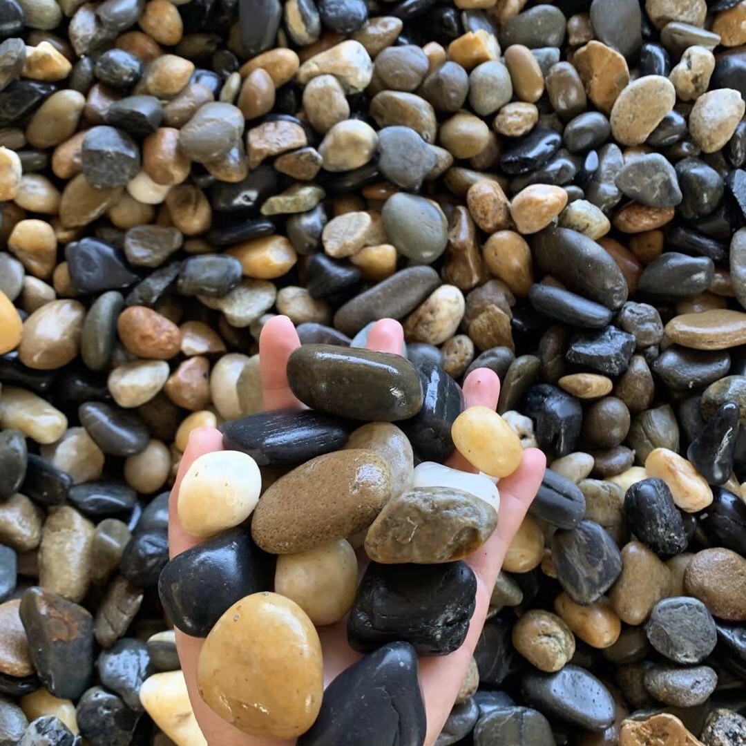 湖北优质鹅卵石，鹅卵石报价，水处理垫层鹅卵石图片