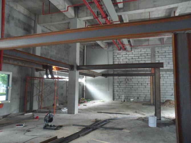 北京钢结构夹层搭建 钢结构夹层用什么材料 陶粒混凝土楼板制作