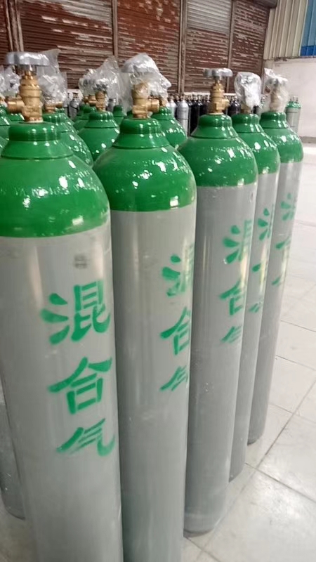 鹤山混合气供应商家，共和鹤城址山气体配送图片