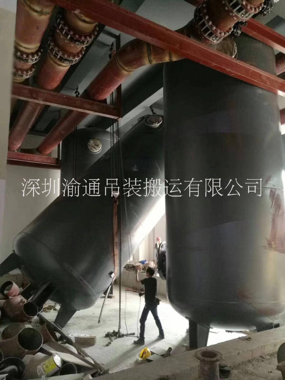 深圳设备吊装-深圳高空吊装公司-深圳大型设备搬迁图片