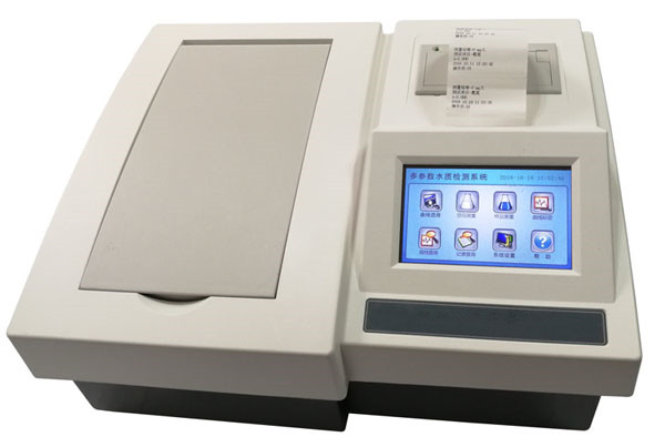 深圳科普仪KD-808型多参数水质测定仪适合实验室用的彩色触屏水质检测仪图片
