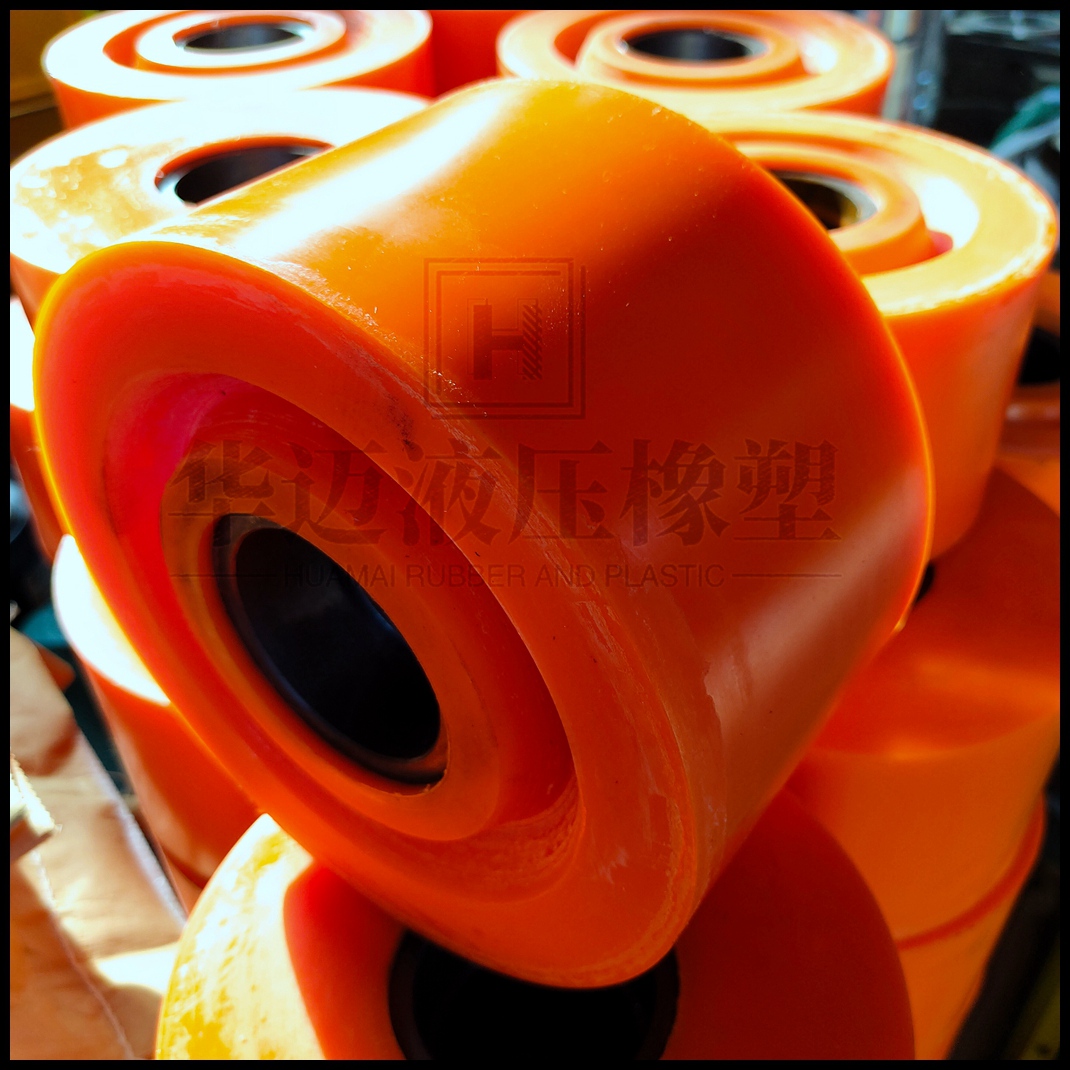 浇注聚氨酯承重轮PU耐磨输送轮多种颜色可定制厂家直销