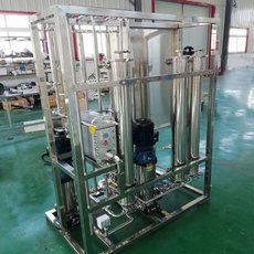 纯化水设备代加工北京纯水设备加工200L纯水反渗透双级组装安装 三达水化学化工生产线图片