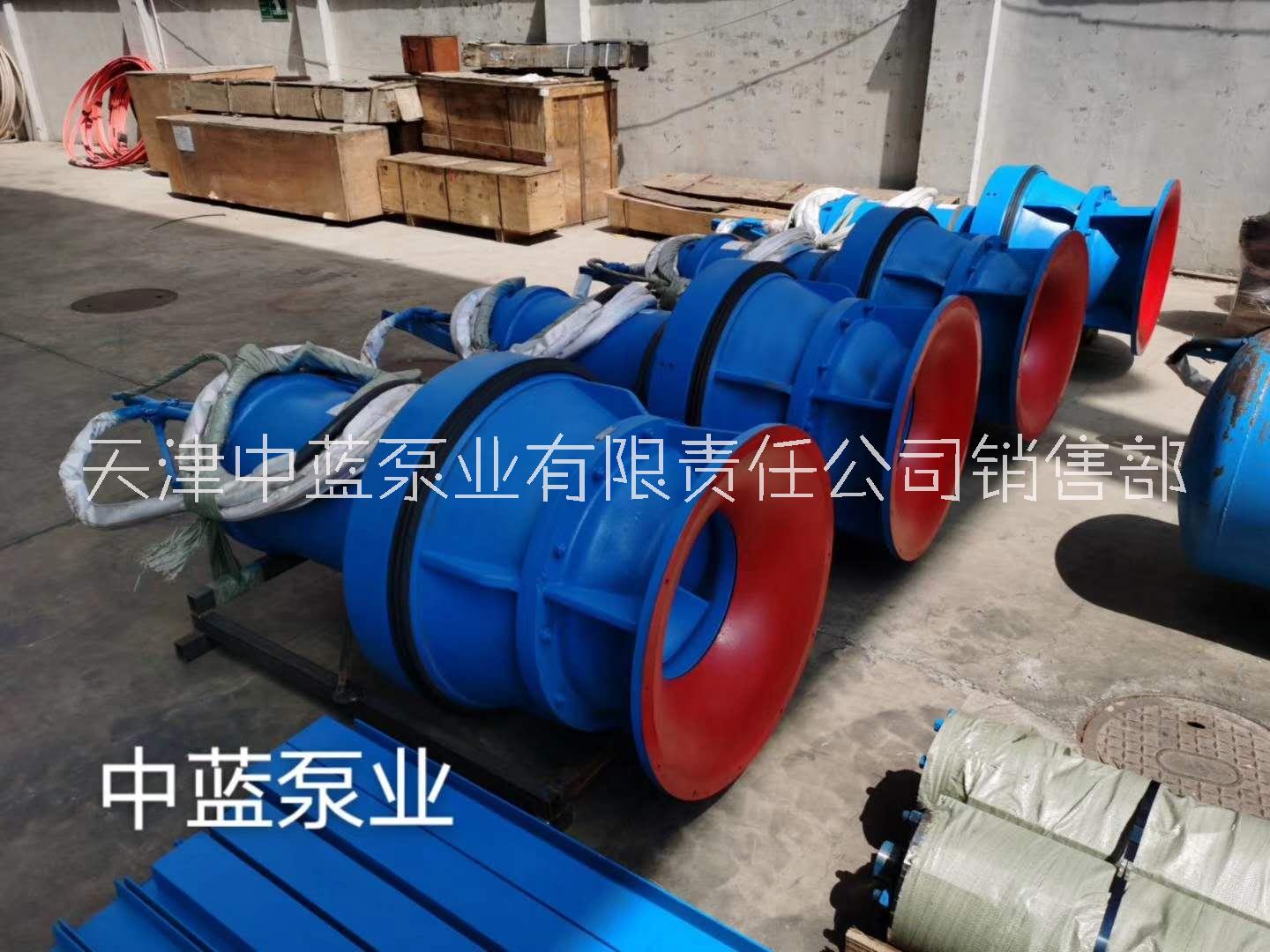 雨水泵站潜水轴流泵设备安装生产