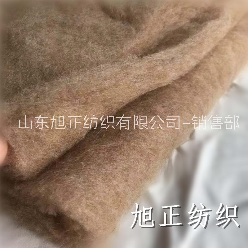 供应保暖驼绒 驼毛定型棉 防钻绒图片