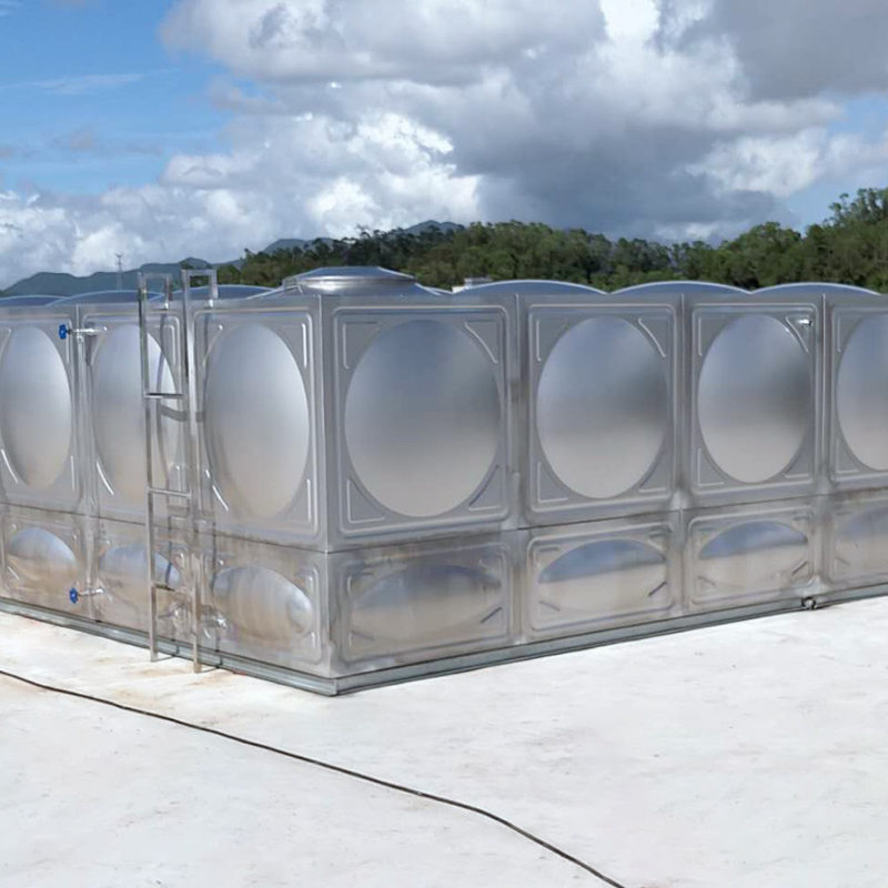 组合水箱东莞不锈钢水箱定制 方形组合水箱 不锈钢组合水箱 组合式消防水箱