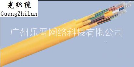 黄色室内软管光纤线 黄皮软光纤线 4线软光纤线   GJPFJV单模室内分支布线光