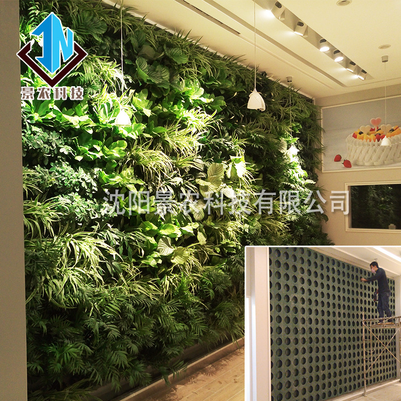 绿植墙 植物墙花盆 室内外景观墙 墙面垂直绿化工程 自动浇灌墙体绿化