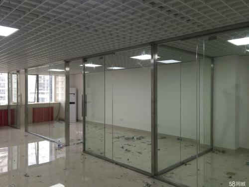 厦门不锈钢玻璃隔断公司 免费上门测量 办公室玻璃隔断定做电话