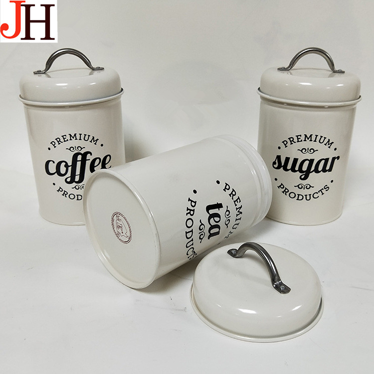 厂家供应 糖茶咖啡罐 不锈钢糖果罐 茶叶铁罐 现代简约 北欧风格