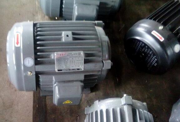 台湾三友SANYOU CO.,LTD 3-PHASE MOTOR液压电机油泵马达0.75KW