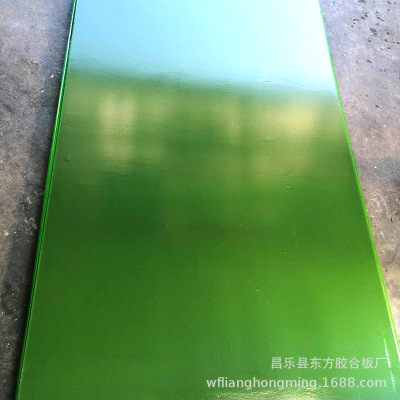 胶合板厂家直销供应覆塑建筑模板 绿色覆面建筑模板