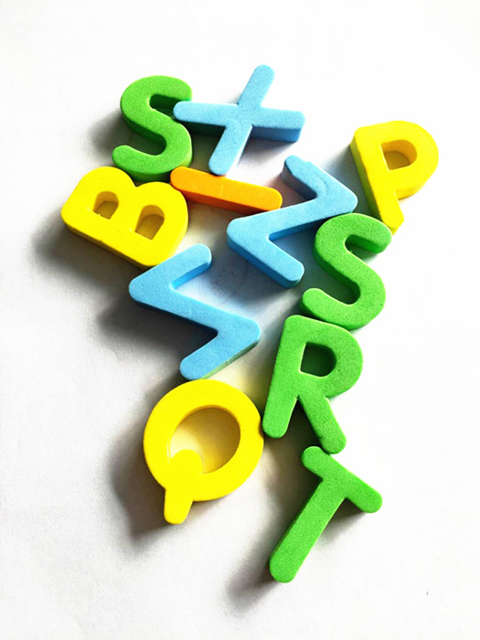 厂家批儿童教学用具泡棉英文字母  彩色EVA字母 泡棉教学用具 彩色EVA 磁贴EVA