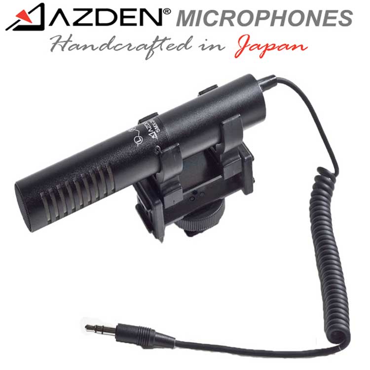 Azden SMX-20 阿兹丹Azden SMX-20 阿兹丹单反相机 录音麦克风 机头麦 立体声话筒 单反相机用