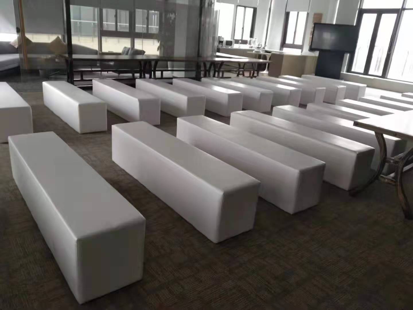 IBM桌长条桌长条沙发凳铁马租赁