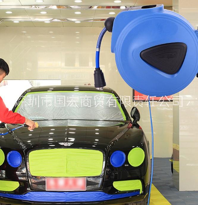 深圳市自动伸缩气鼓厂家自动伸缩气鼓气管卷盘卷管器修车店气动工具用10米至30米卷轴
