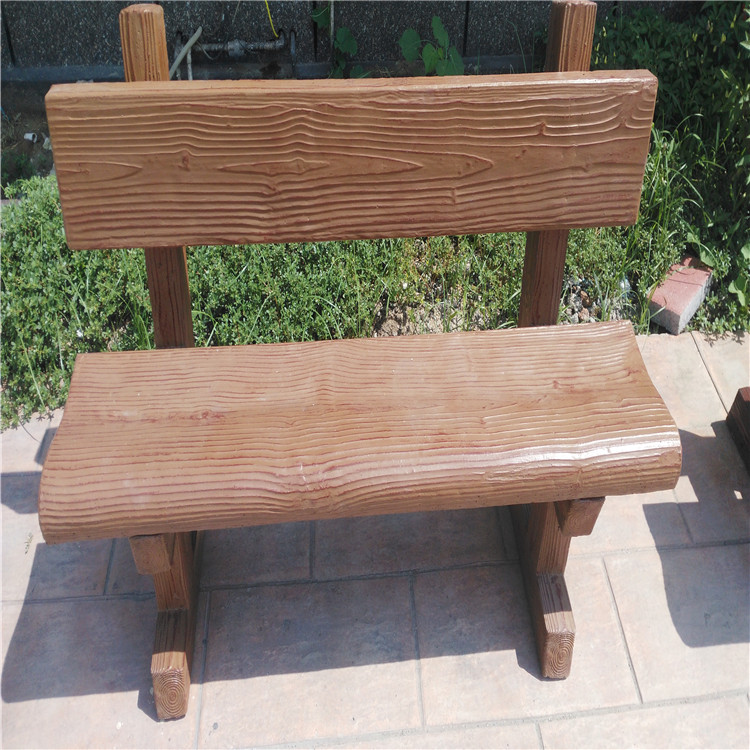 齐河艺林景观厂家供应水泥桌椅 仿古仿木桌椅 可定制样式 尺寸图片