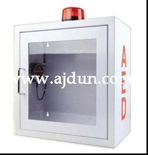 AED贮存箱心脏除颤器外箱, AED挂墙存放箱心科、飞利浦、普美康、祖尔等 AED存放箱