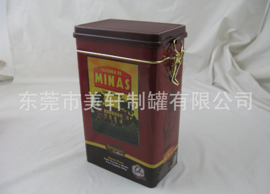 咖啡马口铁盒  厂家定制高档茶叶铁罐 马口铁盒 金属罐