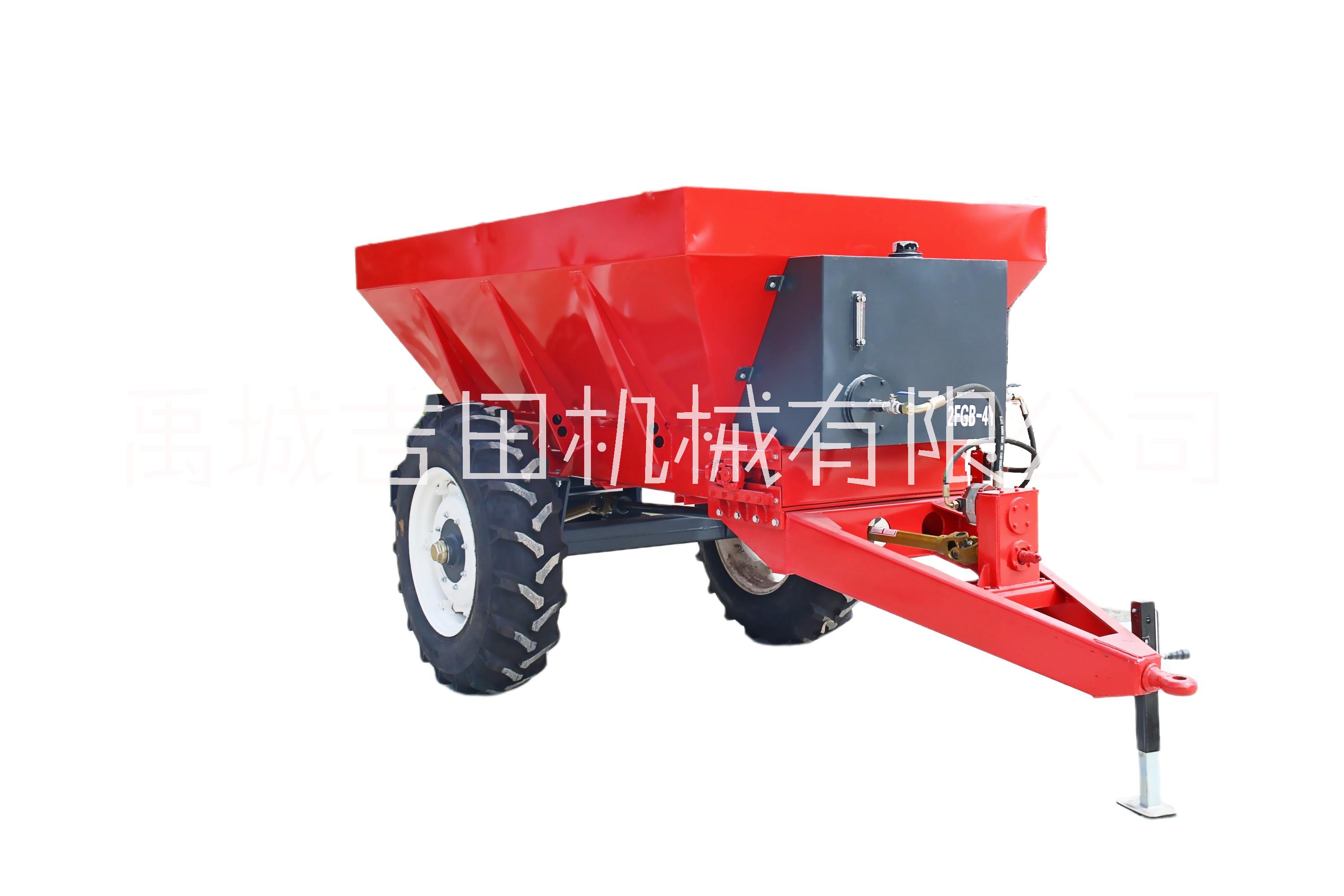 东三省农用农家肥撒肥机 拖拉机牵引式撒粪车