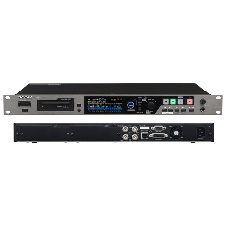 达斯冠 DA-6400 Tascam 64声道数字多轨录音机/播放器 TASCAM DA-6400 64声道录音机