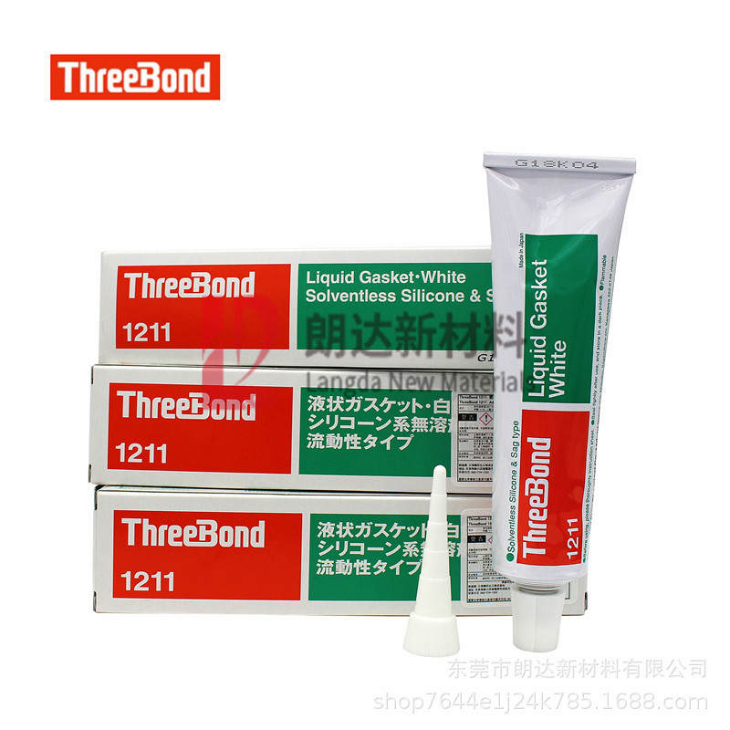 原装日本threebond三键TB1211低粘度白色可涂装硅类液态垫 threebond1211图片