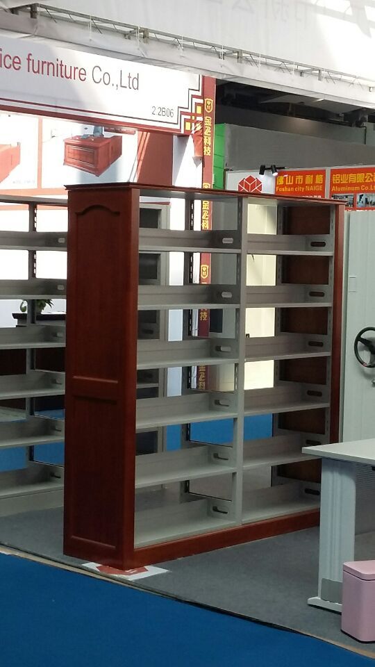 钢制书架广州柜都生产批发安装图片