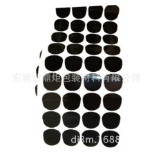 圆形黑色环保减震硅胶垫片 硅橡胶制品