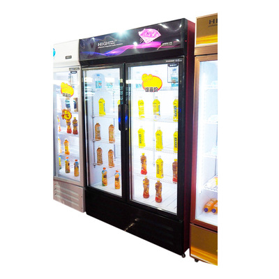 单双门啤酒水柜冷藏展示柜保鲜柜立式商用超市冰箱冰柜饮料柜