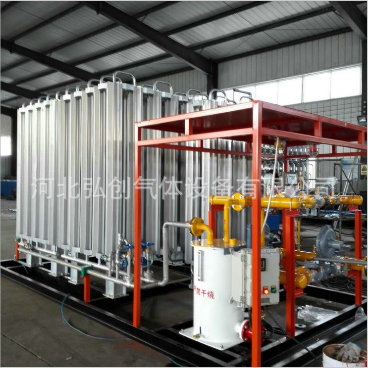 河北弘创成撬组装式LNG气化调压装置点供LNG气化调压站燃气站设备