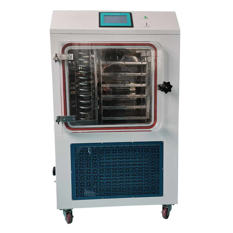 真空冷冻干燥机 胶体金LGJ-30FD真空冷冻干燥机 中试生物制药真空冻干机